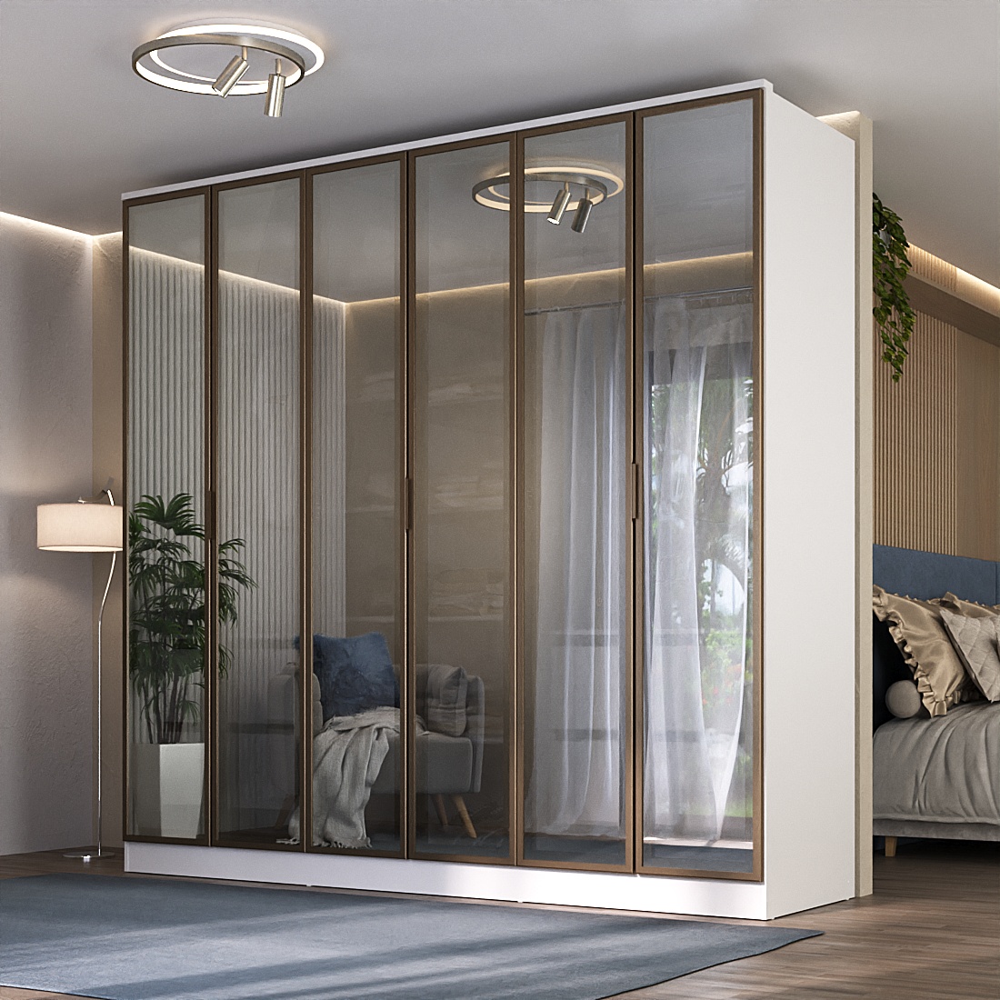 Ravi 6 portas branco